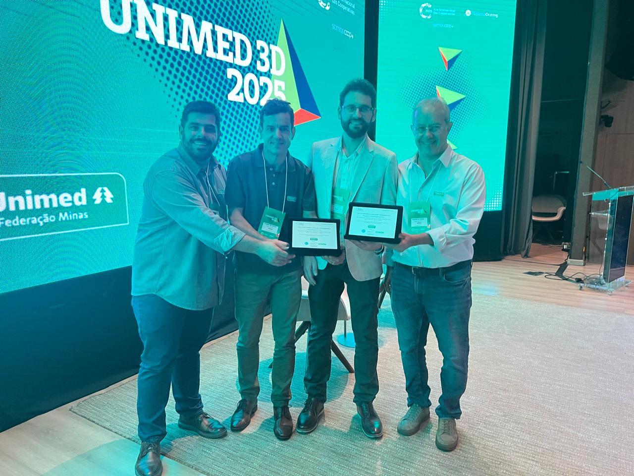 Unimed JF - Unimed Juiz de Fora � destaque em premia��es nacionais no Unimed 3D 